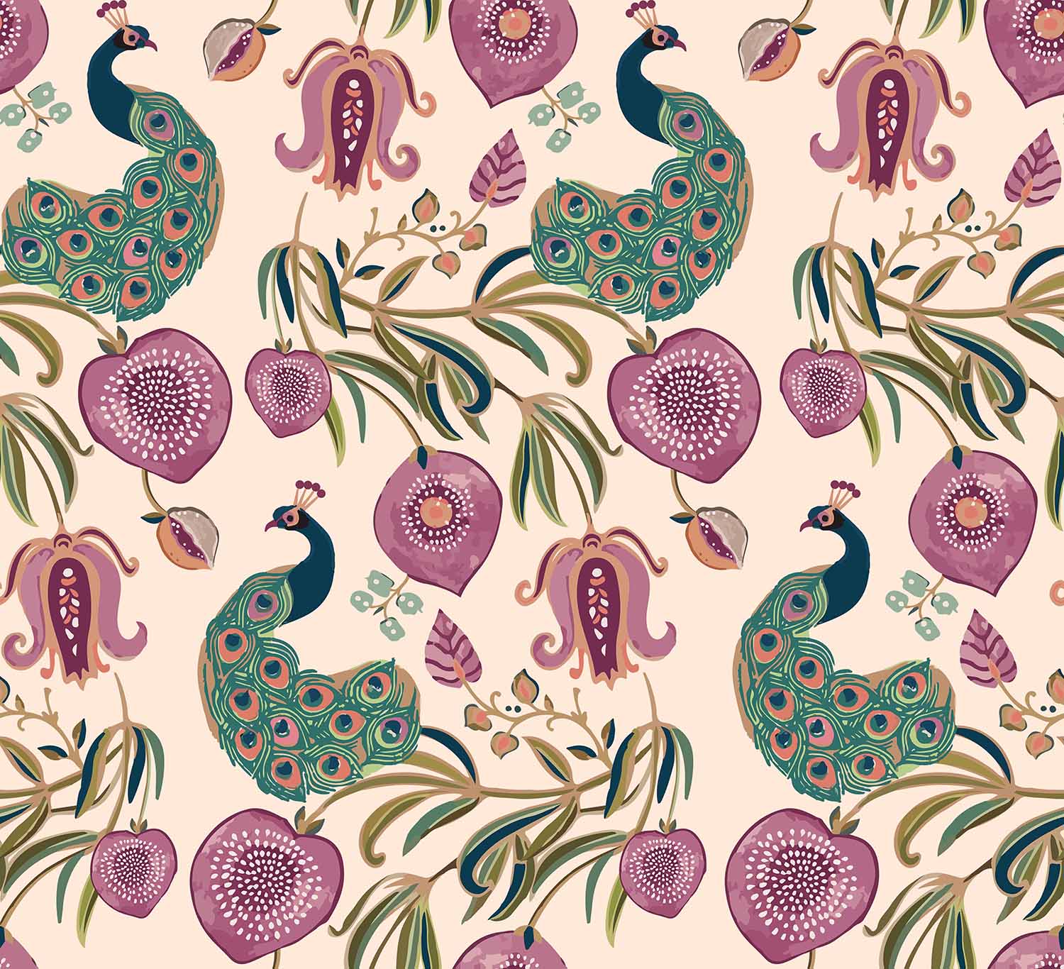 Anaar Mor(Peacock Blue) (PS 104)