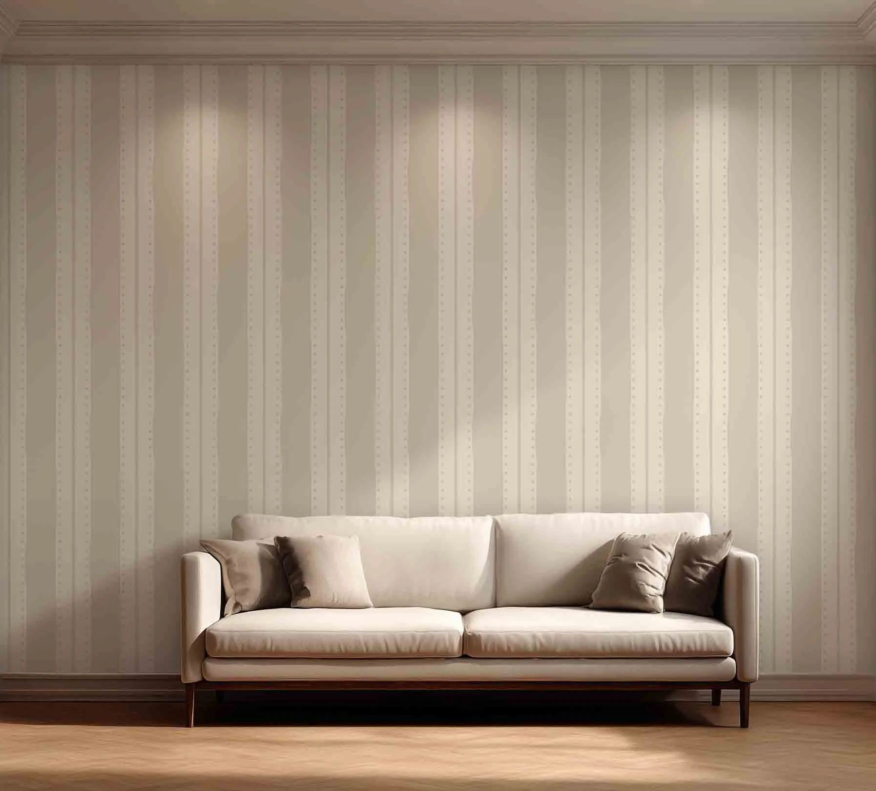 Beige Weaves on Wallpaper (NRV 550) - Image 2