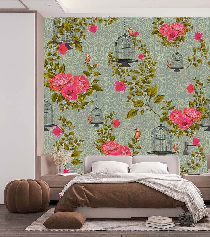 Chinoiserie Cages (Pink) (KM 1053) - Image 2