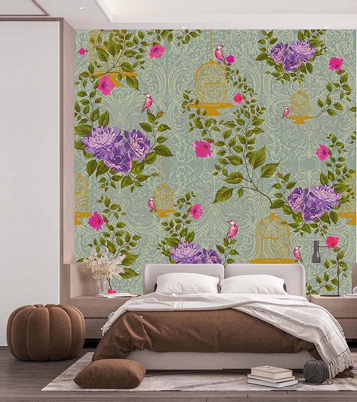 Chinoiserie Cages (Purple) (KM 1054) - Image 2