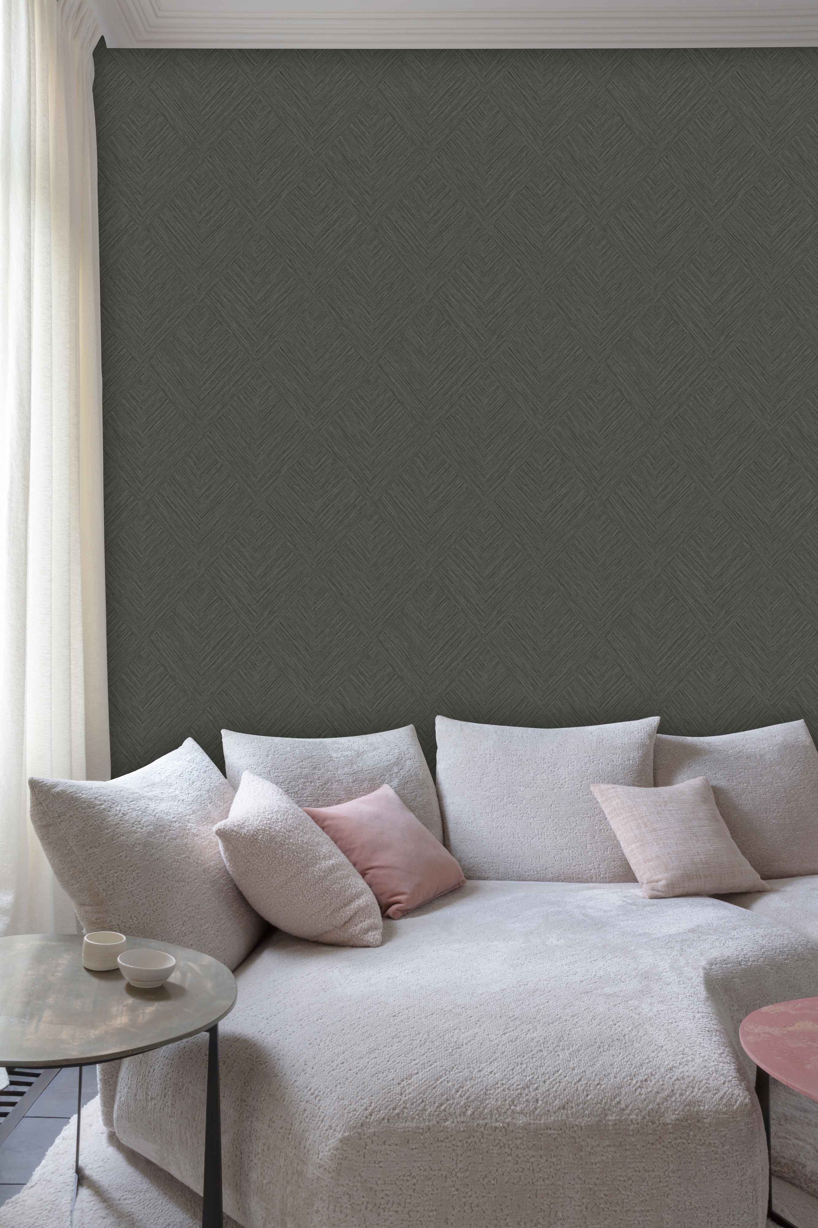 Dark Brown Basket Weave (PW 3009) - Image 2