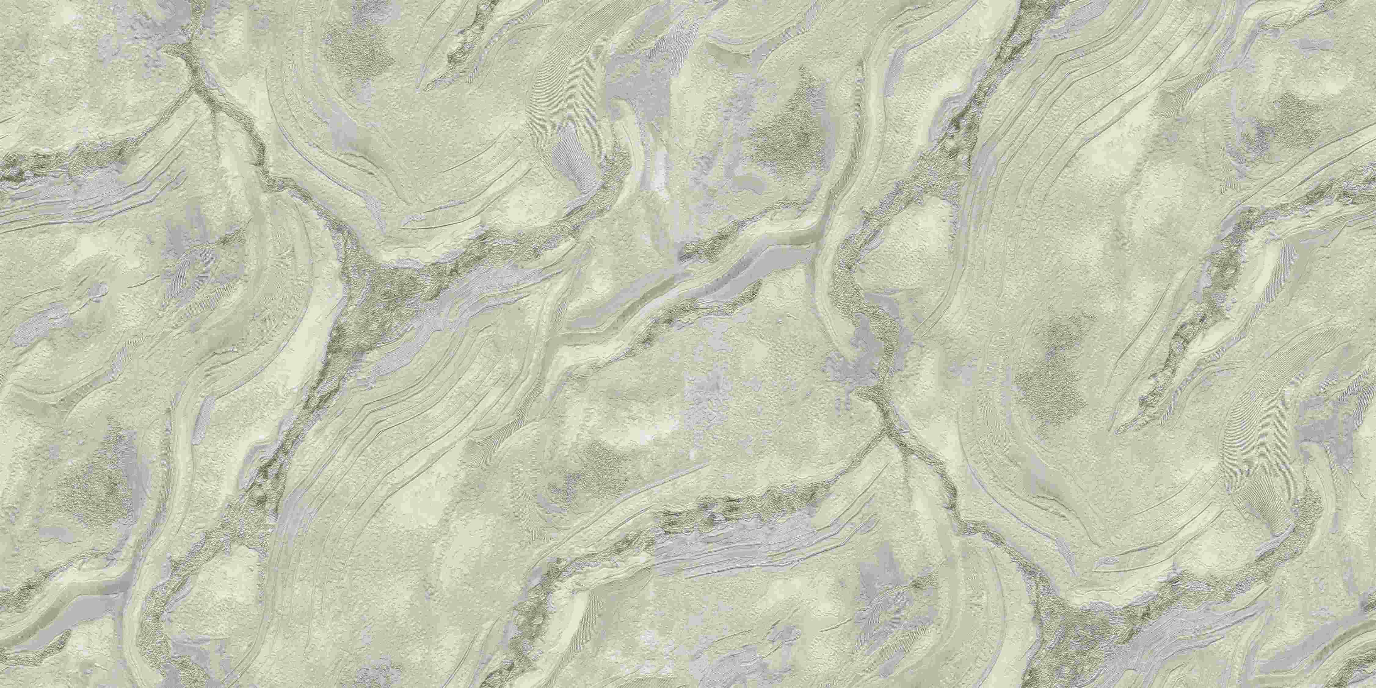 Dusty Green and Grey Abstract Stone (84657)