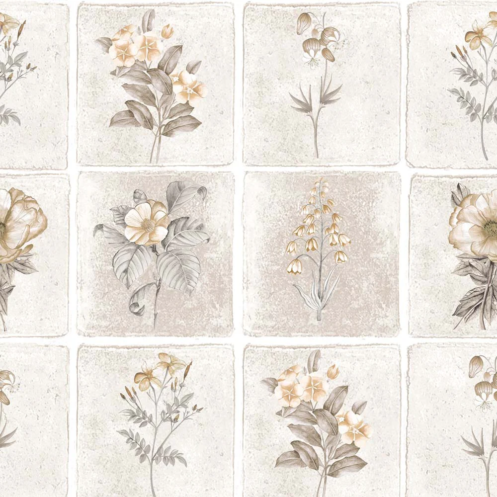 FLORAGRID(Neutral Beige) (BOR 108)