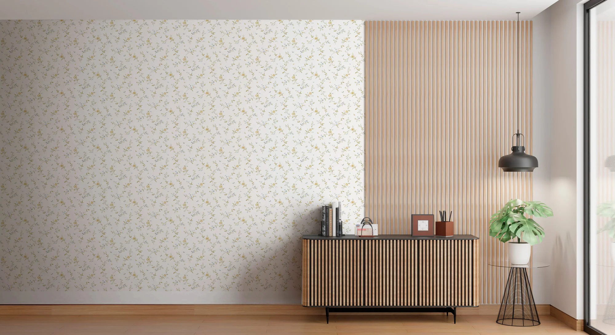 FLORAL CASCADE (Yellow) (CHE 117) - Image 2