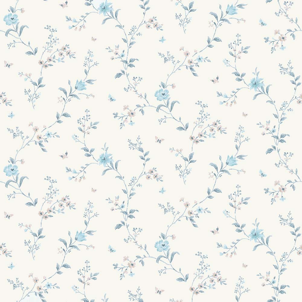 FLORAL CASCADE(Blue) (CHE 147)