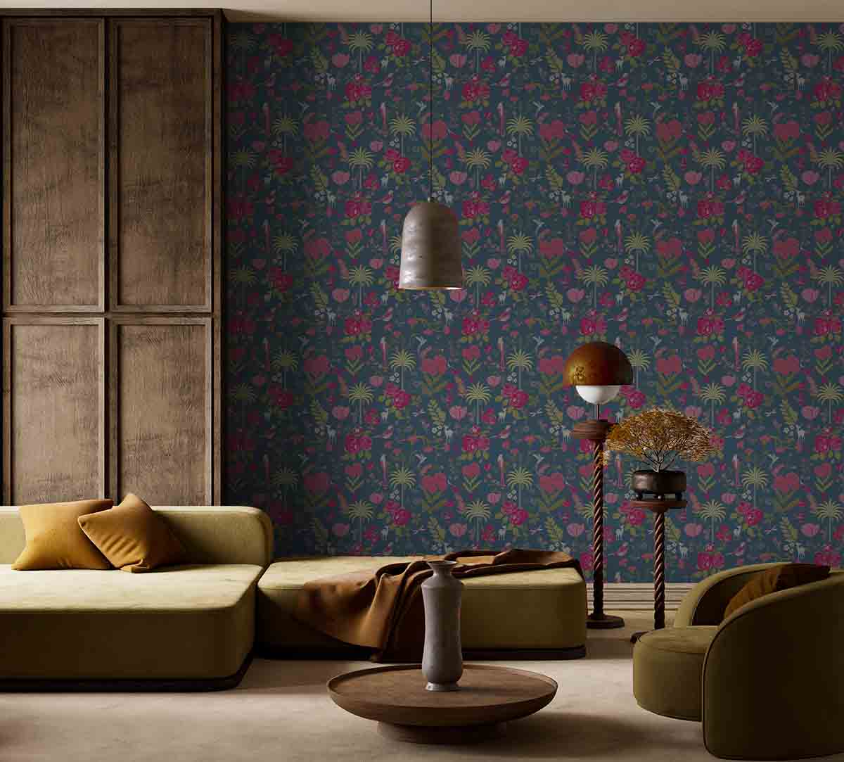 Floral Galore Cobalt (NRV 634) - Image 2