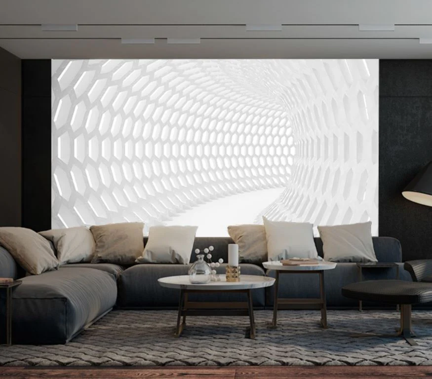 Geometric White Tunnel ( ABS 176 ) - Image 2