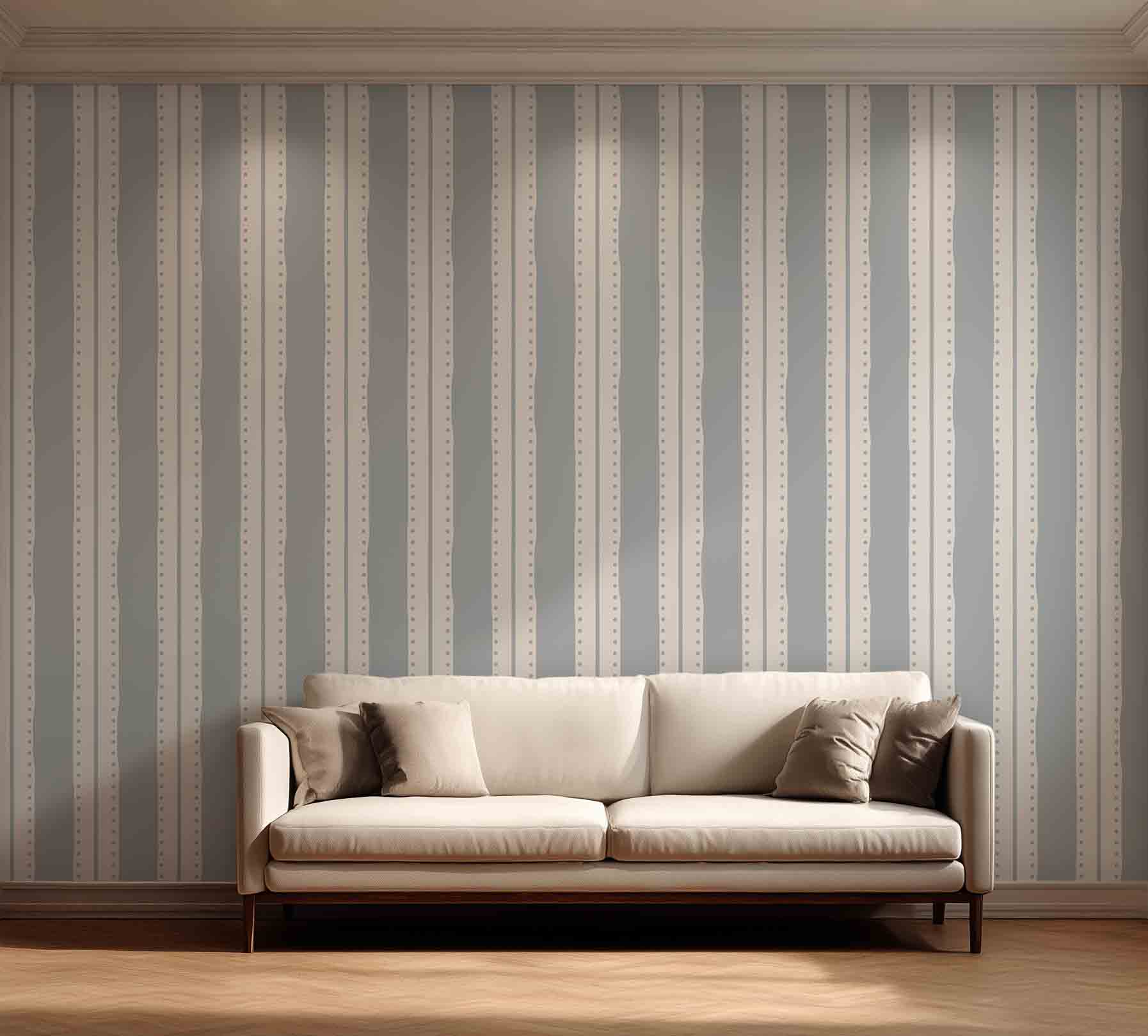 Gray Weaves on Wallpaper (NRV 534) - Image 2