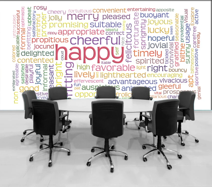 Happiness Word Cloud ( COR 101 ) - Image 2
