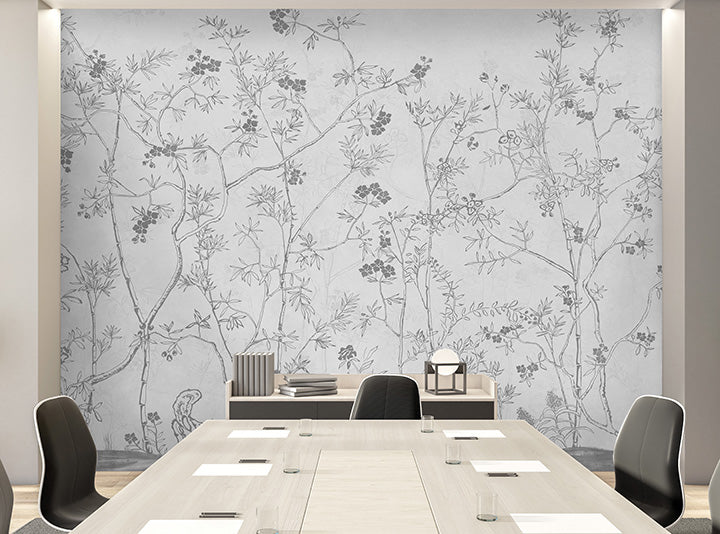Monochrome Chinoiserie Forest (PRD 127) - Image 2