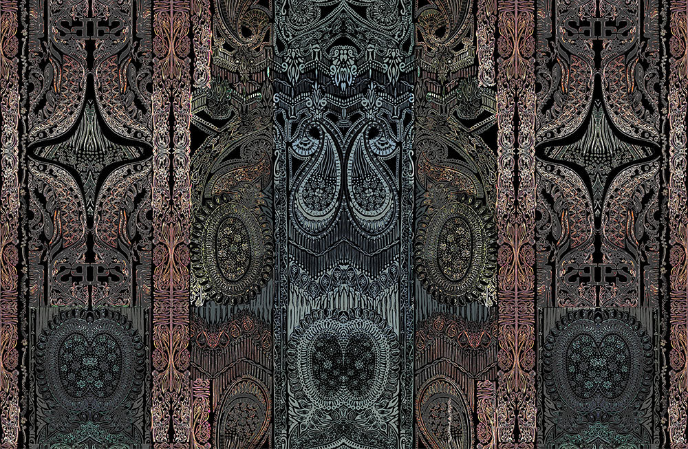 Monogram(charcoal black, slate gray) (PS 236)