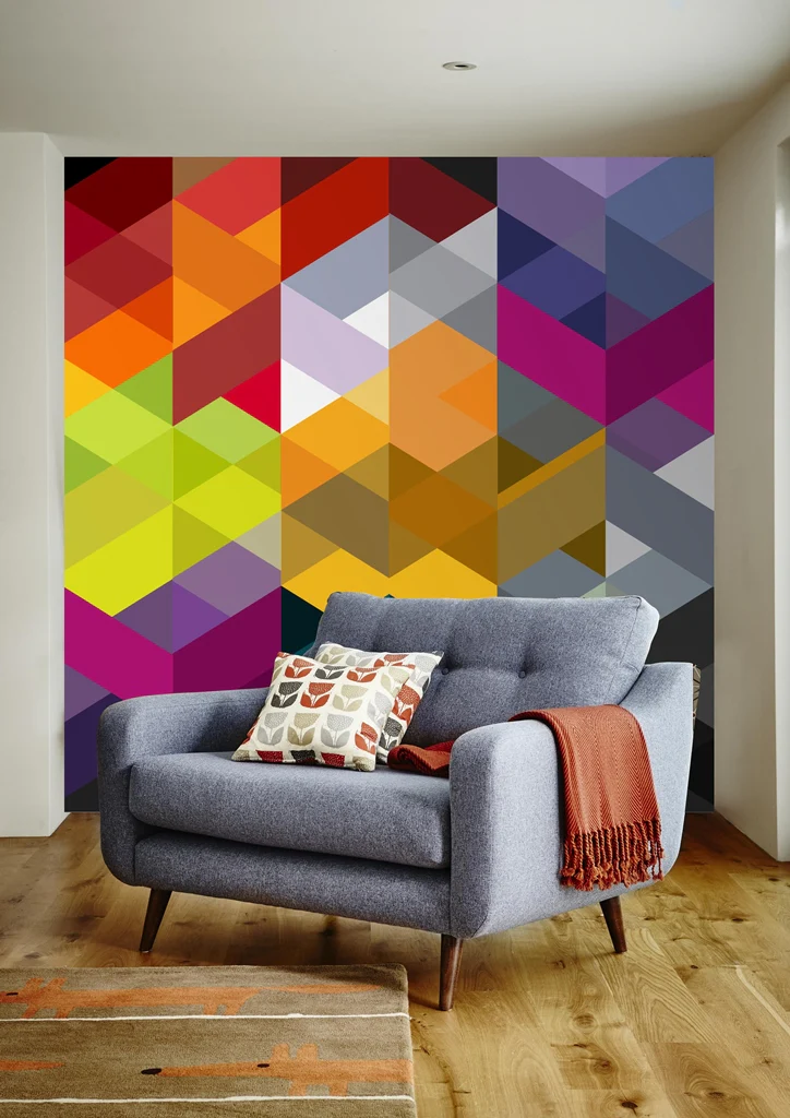 Moody Geometric Mosaic ( ABS 140 ) - Image 2