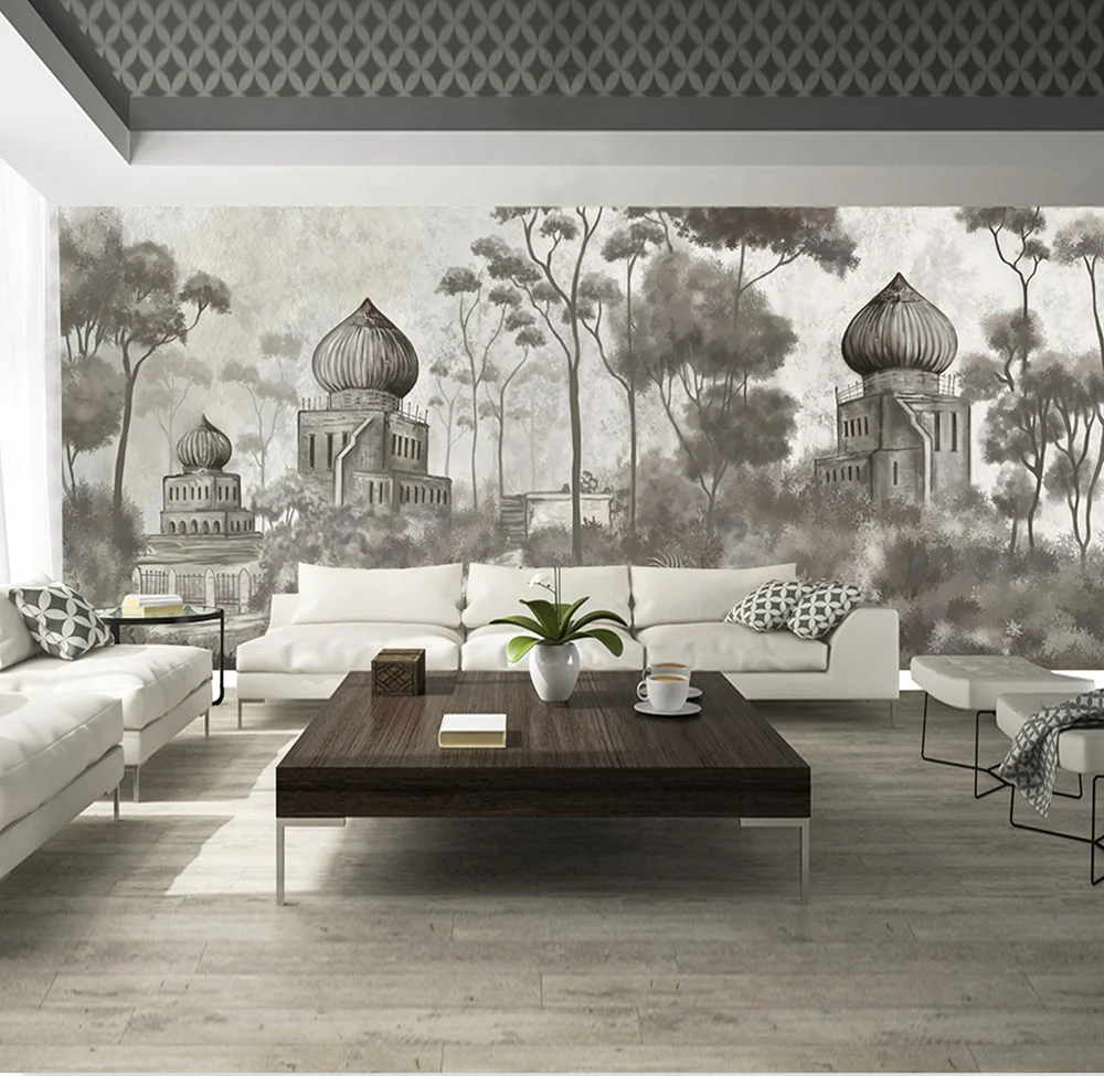 Mystical Mughal Garden Wallcovering (ART 127 B) - Image 2