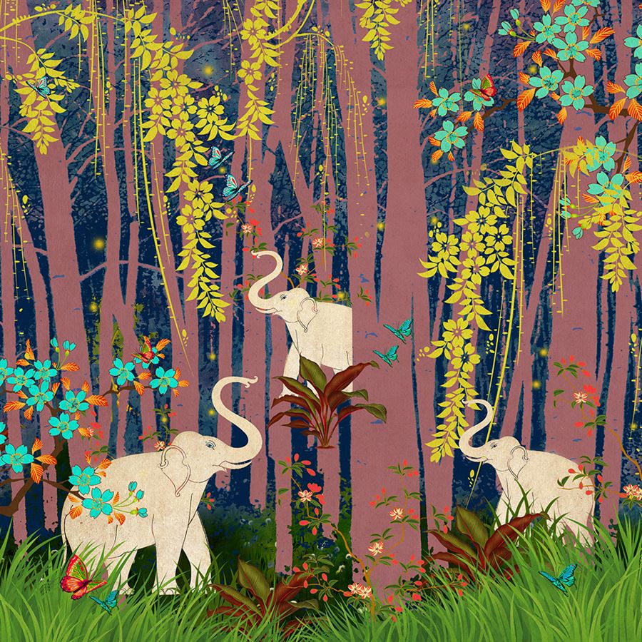Mystical Pink Forest (KM 1025)