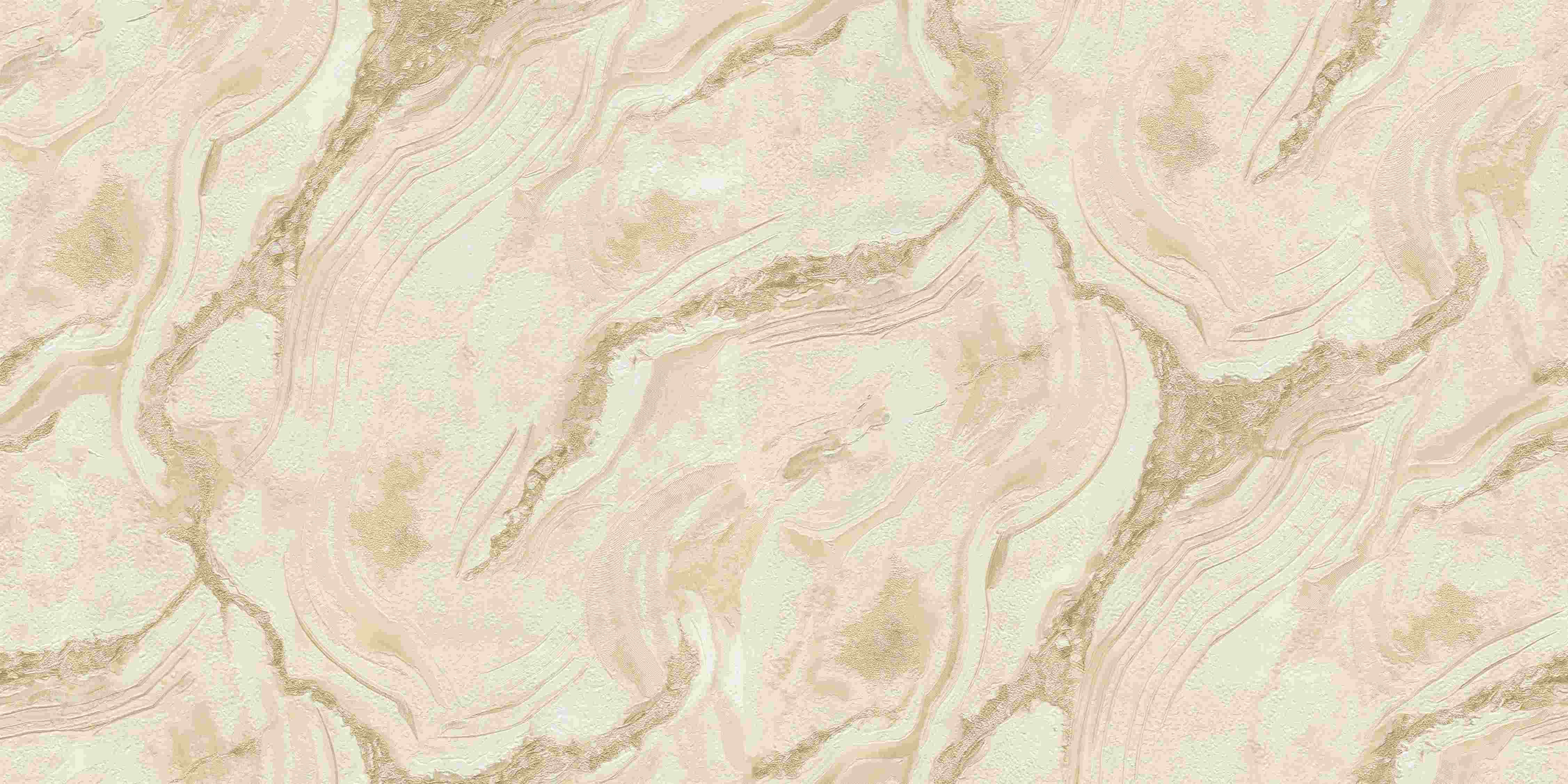 Pink and Gold Flowing Marble (84654)