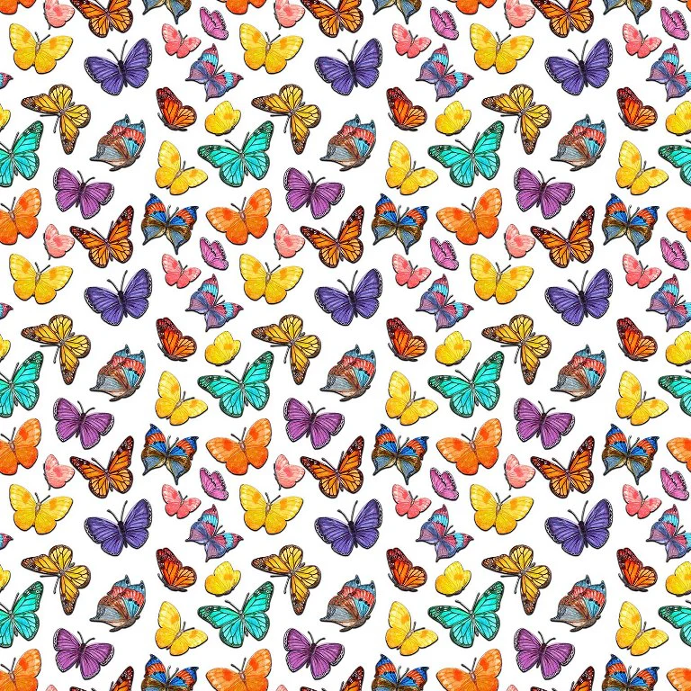 Rainbow of Butterflies (FUN 114)