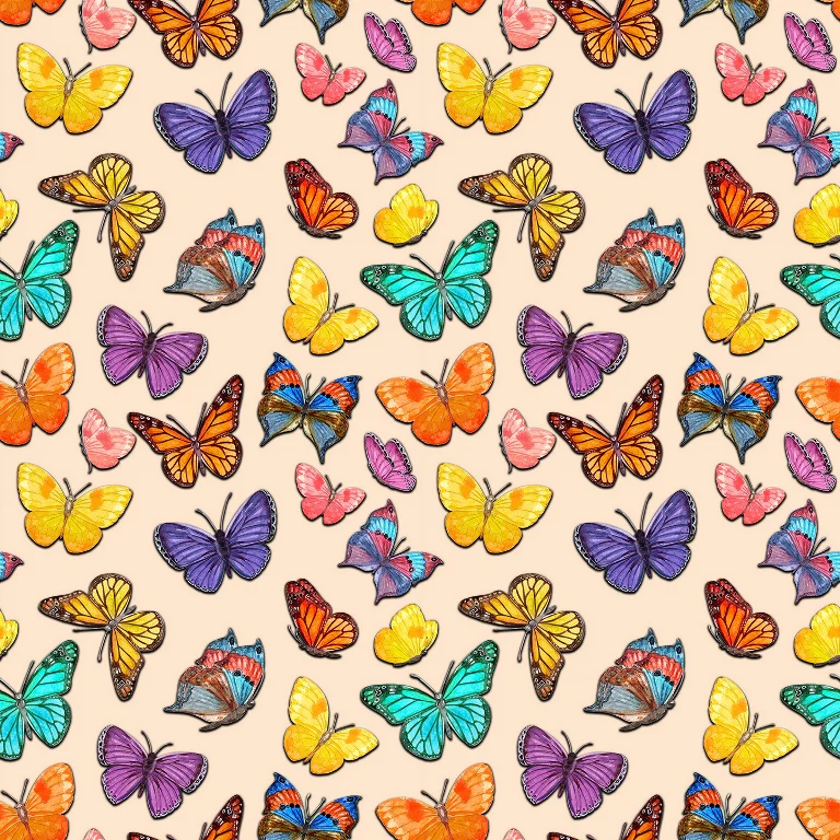 Rainbow of Butterflies (FUN 116)