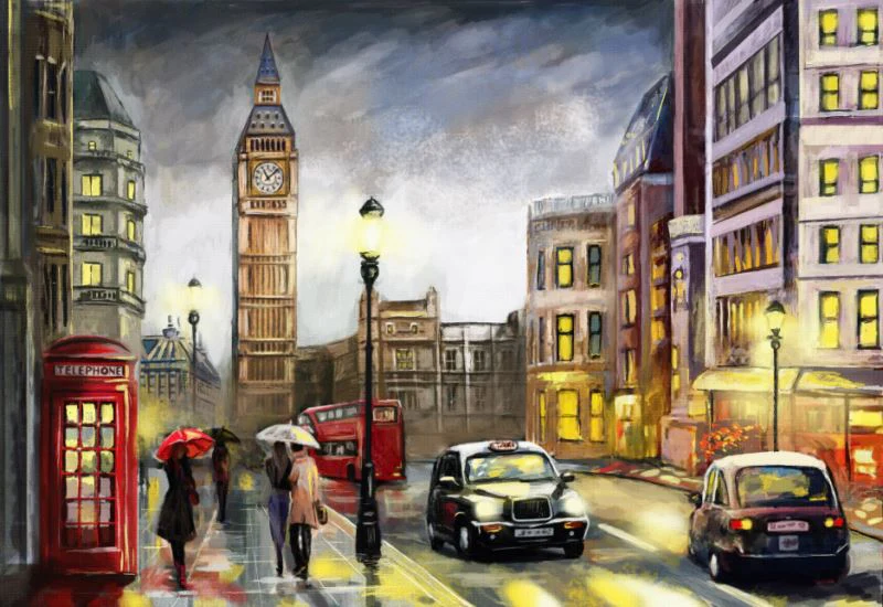 Rainy London Night ( ABS 130 )