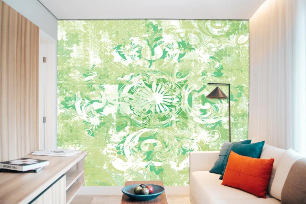 Sage Damask Grunge ( ORI 109 ) - Image 2