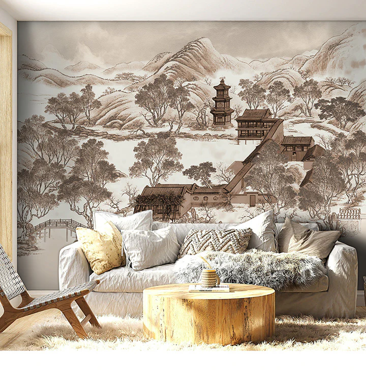 Traditional Asian Landscape (PRD 132) - Image 2