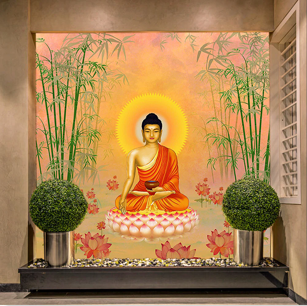 Tranquil Buddha Wallcovering (ART 142) - Image 2