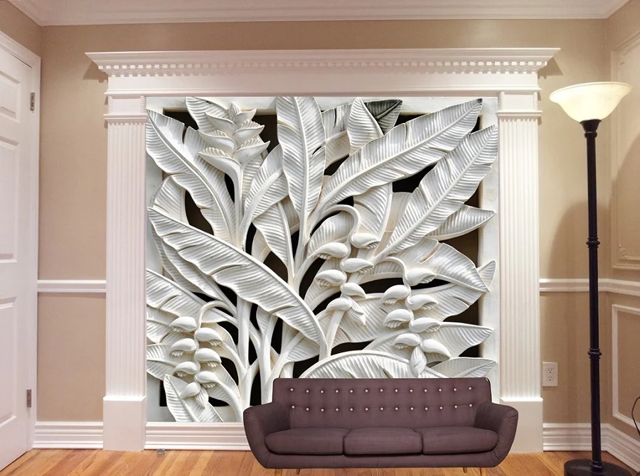 Tropical Leaf Relief ( NAT 147 ) - Image 2