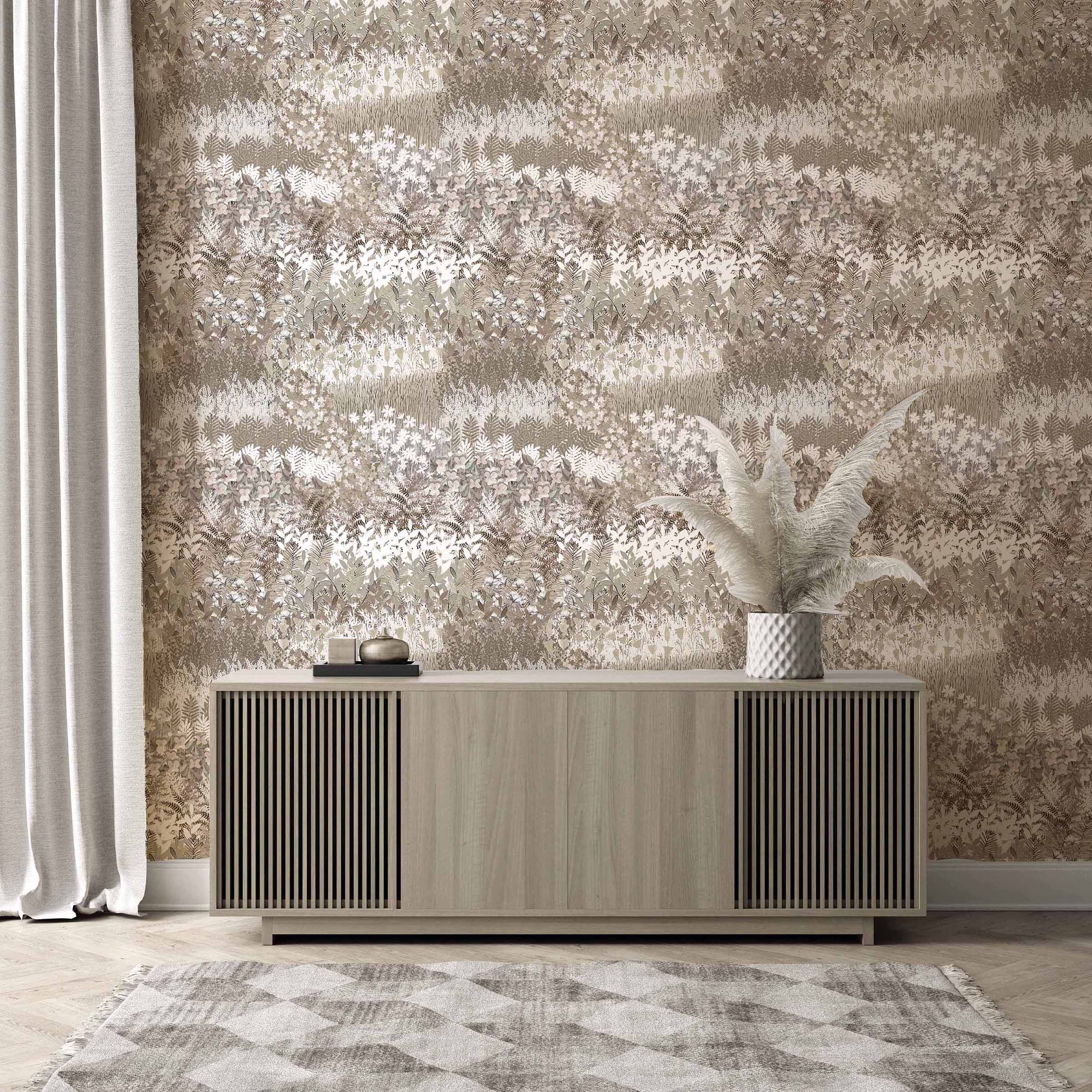 VERDURE(Taupe and Off-White) (GDR 147) - Image 2