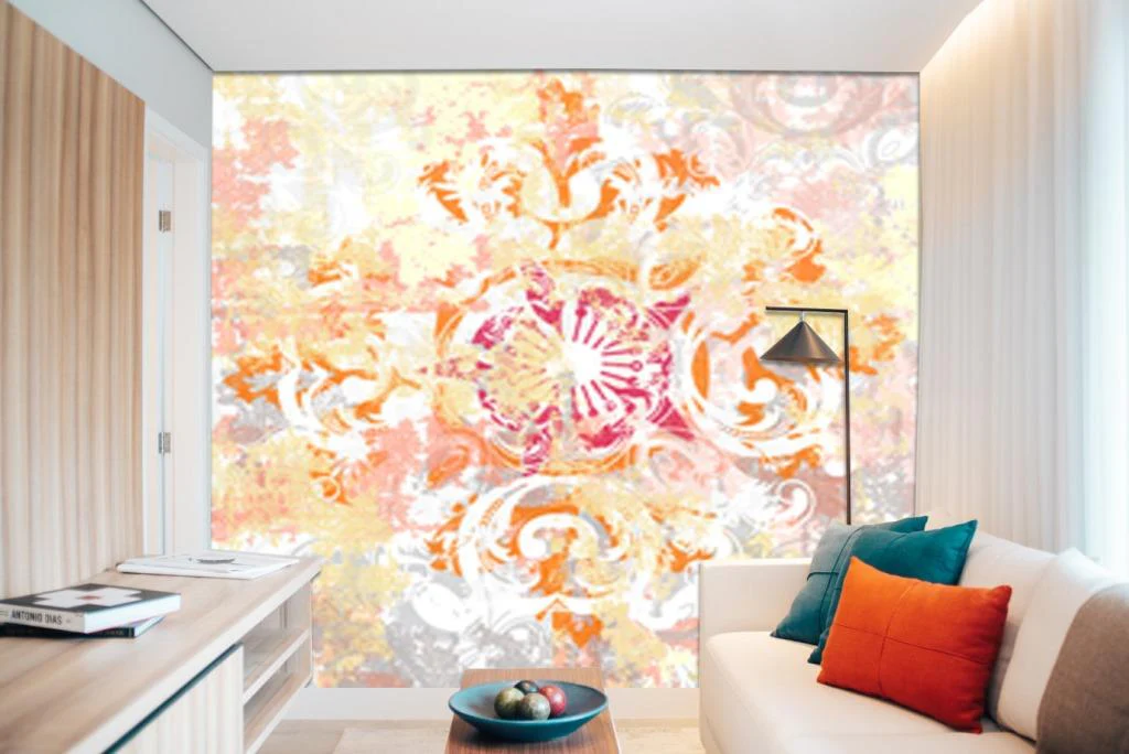 Vintage Sunset Damask ( ORI 107 ) - Image 2